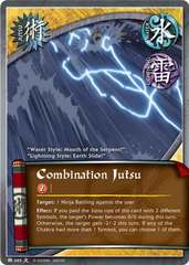 Combination Jutsu - J-665 - Common - 1st Edition - Foil