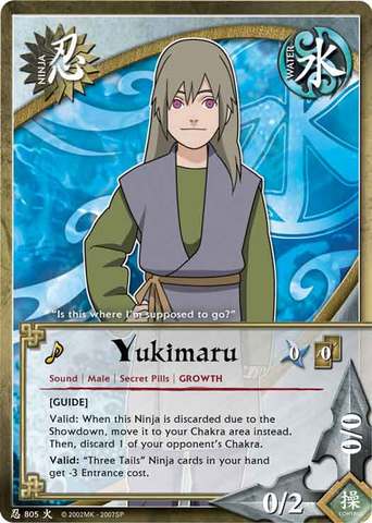Yukimaru - N-805 - Common - 1st Edition - Foil - Naruto CCG