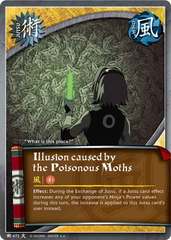 Illusion caused by the Poisonous Moths - J-672 - Rare - 1st Edition - Foil
