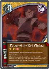 Power of the Red Chakra - J-676 - Rare - 1st Edition - Foil