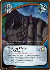 Taking Over the World - M-652 - Rare - 1st Edition - Foil
