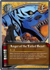 Anger of the Tailed Beast - J-648 - Uncommon - 1st Edition - Foil