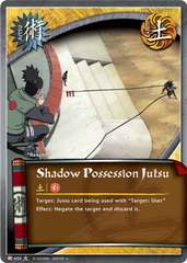 Shadow Possession Jutsu - J-655 - Uncommon - 1st Edition - Foil