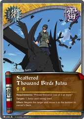 Scattered Thousand Birds Jutsu - J-658 - Uncommon - 1st Edition - Foil