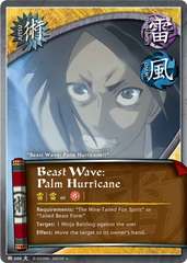 Beast Wave: Palm Hurricane - J-668 - Uncommon - 1st Edition - Foil