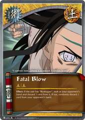 Fatal Blow - J-674 - Uncommon - 1st Edition - Foil