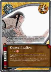 Concentration - J-682 - Uncommon - 1st Edition - Foil