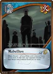 Rebellion - M-656 - Uncommon - 1st Edition - Foil