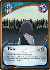Hate - M-659 - Uncommon - 1st Edition - Foil