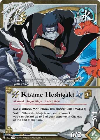 Kisame Hoshigaki - N-202 - First Edition