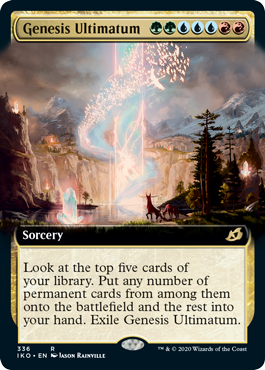 Genesis Ultimatum - Foil - Extended Art