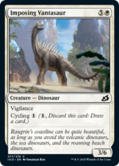 Imposing Vantasaur - Foil