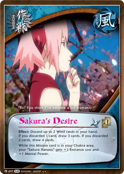 Sakuras Desire - M-697 - Rare - Unlimited Edition
