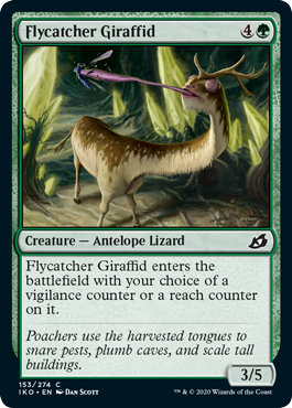 Flycatcher Giraffid - Foil