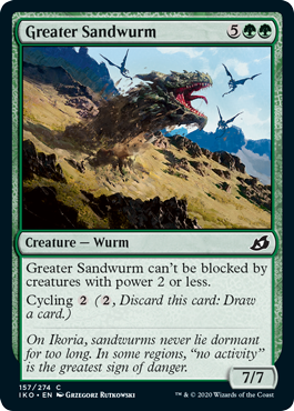 Greater Sandwurm - Foil