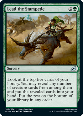 Lead the Stampede - Foil