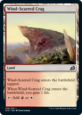 Wind-Scarred Crag - Foil