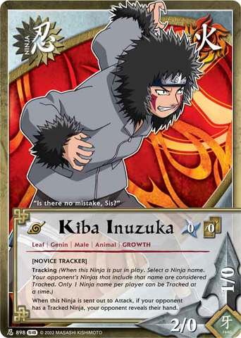 Kiba Inuzuka - N-898 - Common - Unlimited Edition - Foil