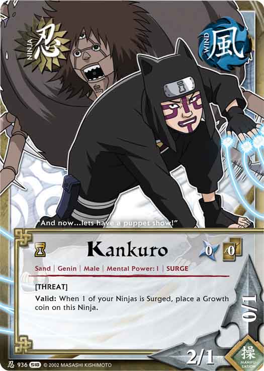 Kankuro - N-936 - Common - Unlimited Edition - Foil