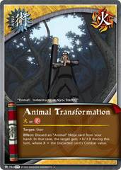 Animal Transformation - J-754 - Uncommon - 1st Edition - Foil