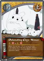 Detonating Clay: Mines - J-745 - Uncommon - 1st Edition - Foil