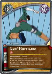 Leaf Hurricane - J-755 - Uncommon - 1st Edition - Foil