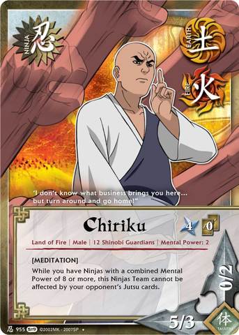 Chiriku - N-955 - Uncommon - Unlimited Edition