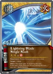 Lightning Blade Single Slash - J-699 - Rare - 1st Edition