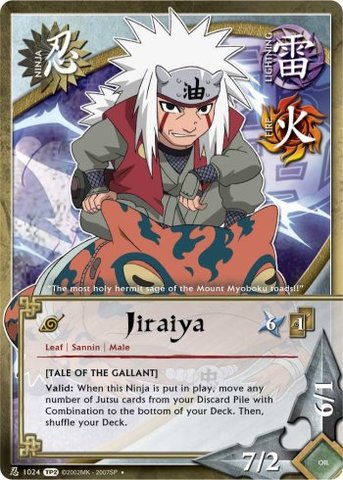 Jiraiya - N-1024 - Uncommon - 1st Edition