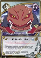 Gamabunta - N-870 - Super Rare - 1st Edition - Foil