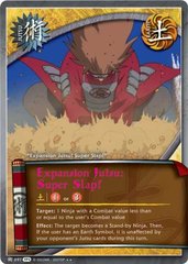 Expansion Jutsu: Super Slap! - J-697 - Rare - 1st Edition - Foil
