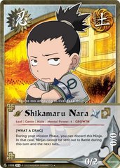 Shikamaru Nara - N-1008 - Uncommon - 1st Edition - Foil
