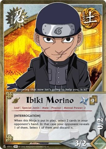 Ibiki Morino - N-1011 - Uncommon - Unlimited Edition