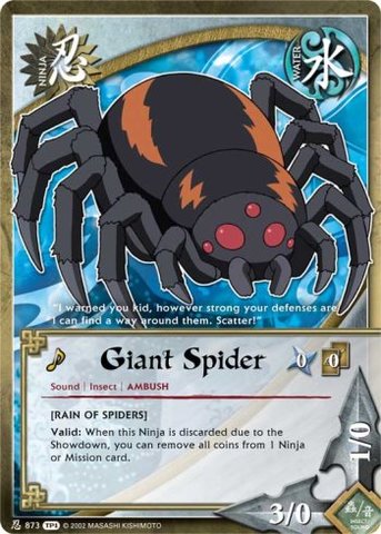 Giant Spider - N-873 - Common - Unlimited Edition - Foil