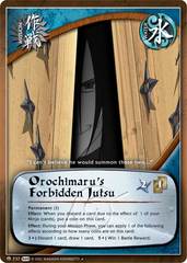 Orochimaru's Forbidden Jutsu - M-737 - Uncommon - 1st Edition - Foil