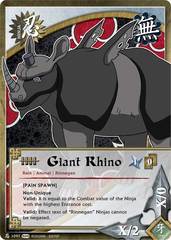 Giant Rhino - N-1097 - Common - 1st Edition - Foil