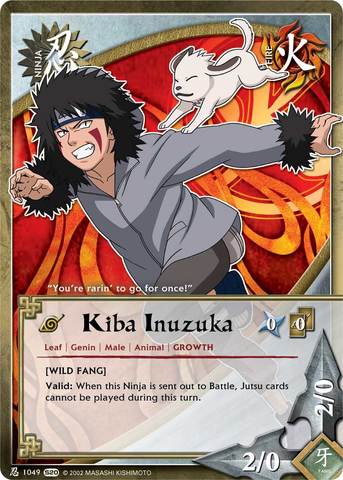 Kiba Inuzuka - N-1049 - Common - Unlimited Edition
