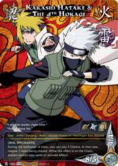 Kakashi & The Fourth Hokage - N-1060 - Super Rare - Unlimited Edition - Foil
