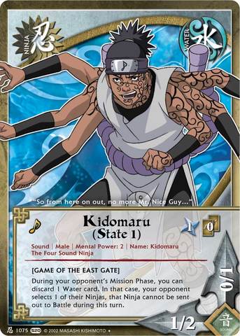Kidomaru (State 1) - N-1075 - Uncommon - Unlimited Edition - Foil