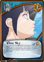 Clear Sky - M-750 - Rare - 1st Edition - Foil