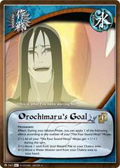 Orochimaru's Goal - M-767 - Uncommon - 1st Edition - Foil