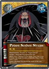 Poison Senbon Stream - J-822 - Uncommon - 1st Edition - Foil