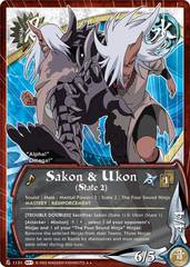 Sakon & Ukon (State 2) - N-1131 - Rare - 1st Edition - Foil