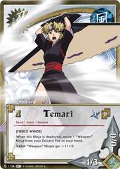 Temari - N-1138 - Uncommon - 1st Edition - Foil