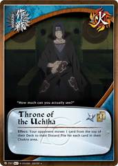 Throne of the Uchiha - M-757 - Uncommon - 1st Edition - Foil