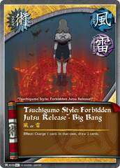 Tsuchigumo Style: Forbidden Jutsu Release - Big Bang - J-818 - Common - 1st Edition - Foil