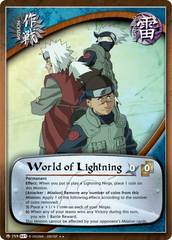 World of Lightning - M-759 - Rare - 1st Edition - Foil