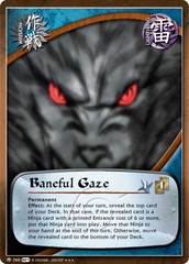 Baneful Gaze - M-760 - Super Rare - Unlimited Edition - Foil