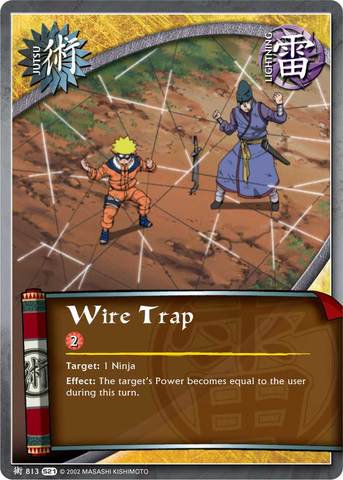 Wire Trap - J-813 - Common - Unlimited Edition