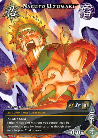 Naruto Uzumaki - PR-083 - Promo - 1st Edition